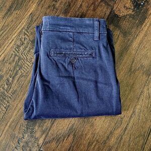 Navy Chinos by Lila Ryan Size 0